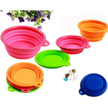 2014 Nuevos Productos Pet Silicone Pet Feeding Bowl